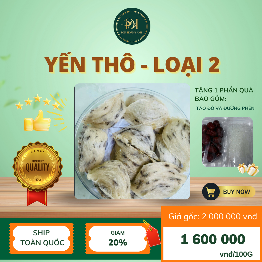 Yến Thô Loại 2